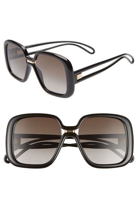 givenchy sunglasses celeb|givenchy 55mm oversized sunglasses.